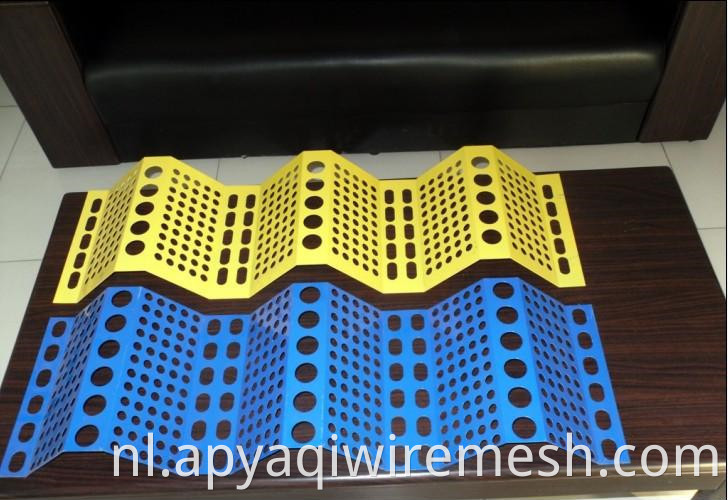 Windbreak hek muurstof onderdrukking winddicht hek winddicht stalen stofonderdrukking net